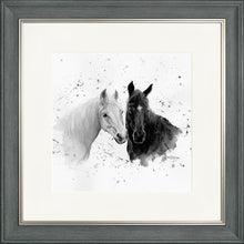 Load image into Gallery viewer, Pebbles and Paloma B&W