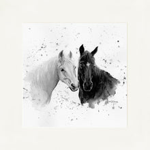 Load image into Gallery viewer, Pebbles and Paloma B&W