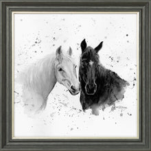 Load image into Gallery viewer, Pebbles and Paloma B&W