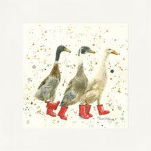 Load image into Gallery viewer, The Three Duckgrees in Boots