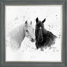 Load image into Gallery viewer, Pebbles and Paloma B&W