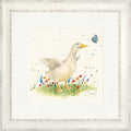 Della - duck framed print by Bree Merryn