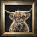 Archie - highland cow framed print by Bree Merryn