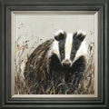 Baxter - badger framed print by Bree Merryn