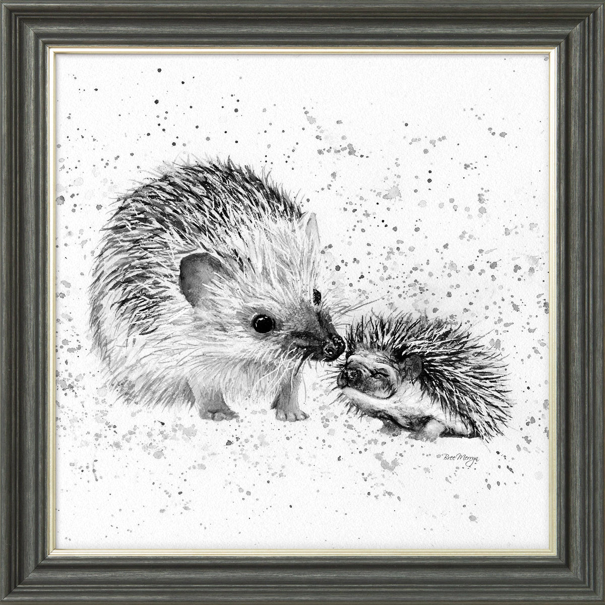 Branston and Prickle B&W