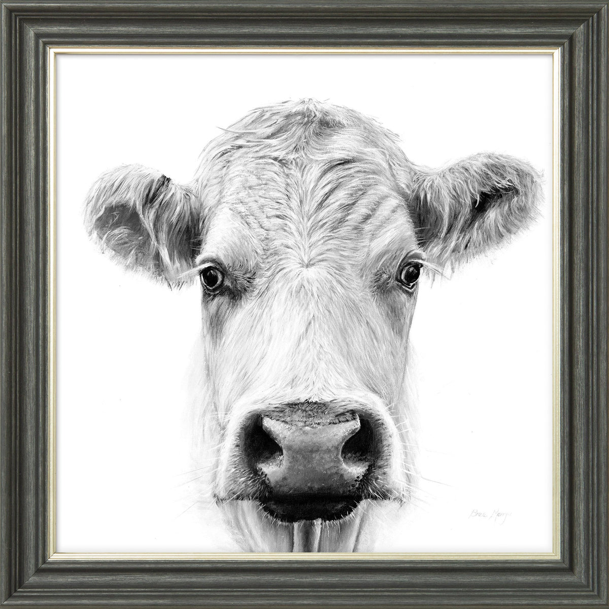 Lily B&W framed print by Bree Merryn, view 3
