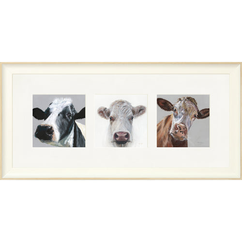 The Herd triptych framed print by Bree Merryn, view 2