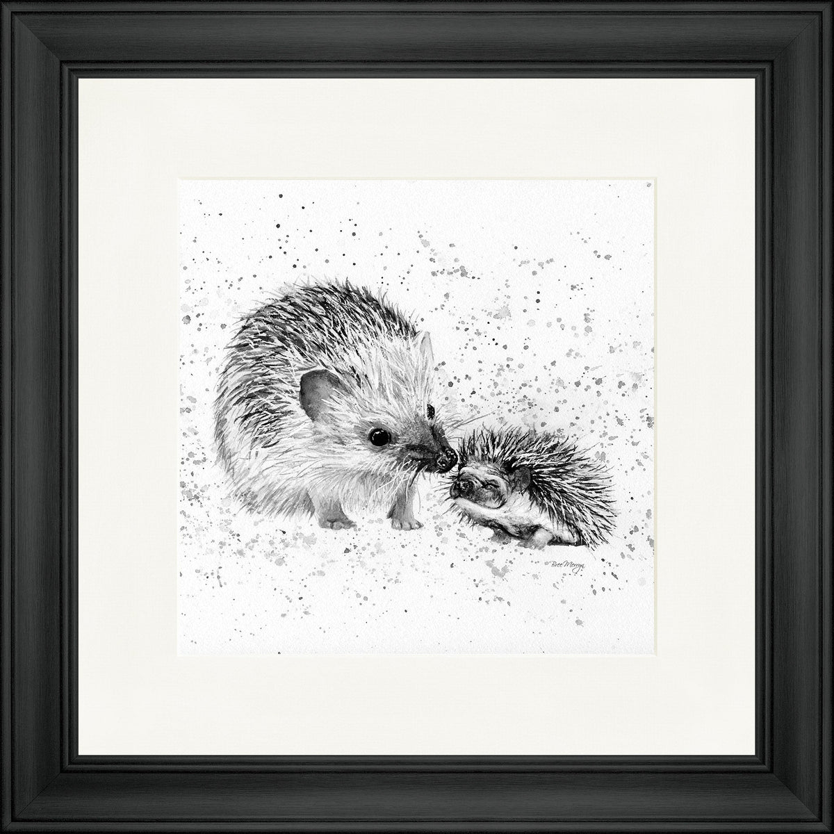 Branston and Prickle B&W