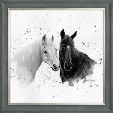 Load image into Gallery viewer, Pebbles and Paloma B&amp;W

